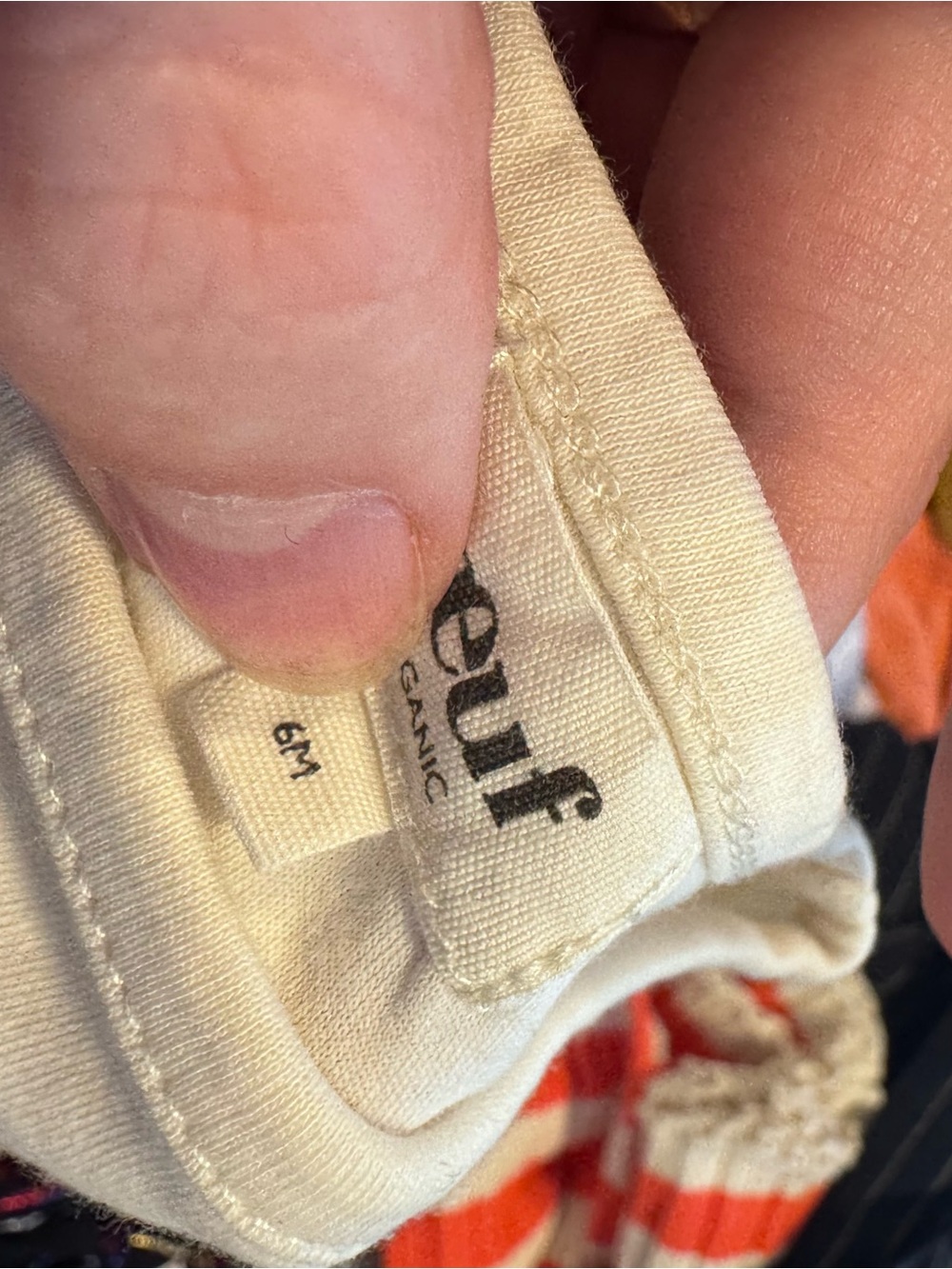 (2) Oeuf baby - size 6 month shirts - Picture 2 of 4